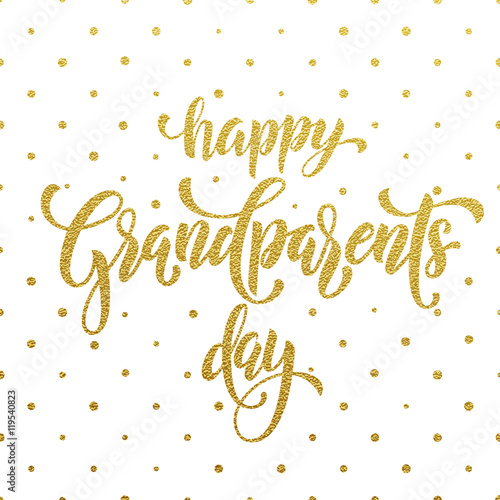 Happy Grandparents Day greeting card