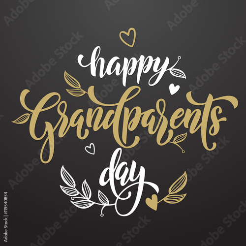 Happy Grandparents Day greeting card