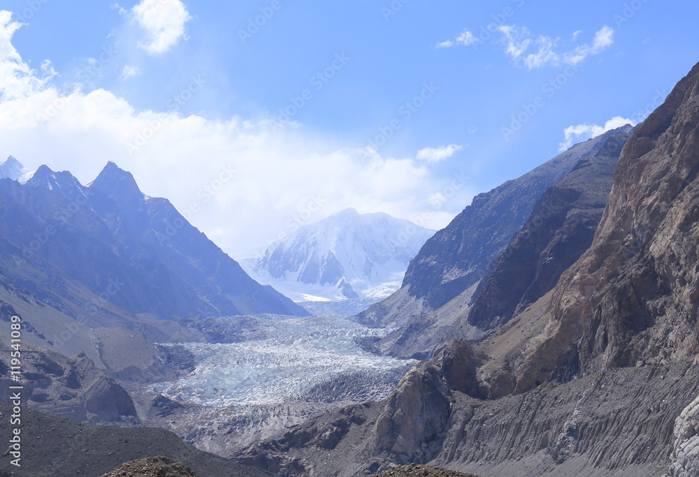 View of Pasu glacier