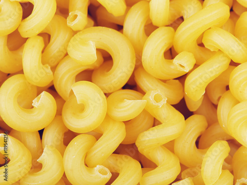 Raw Spiral Pipe Pasta