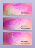 Abstract watercolor business background
