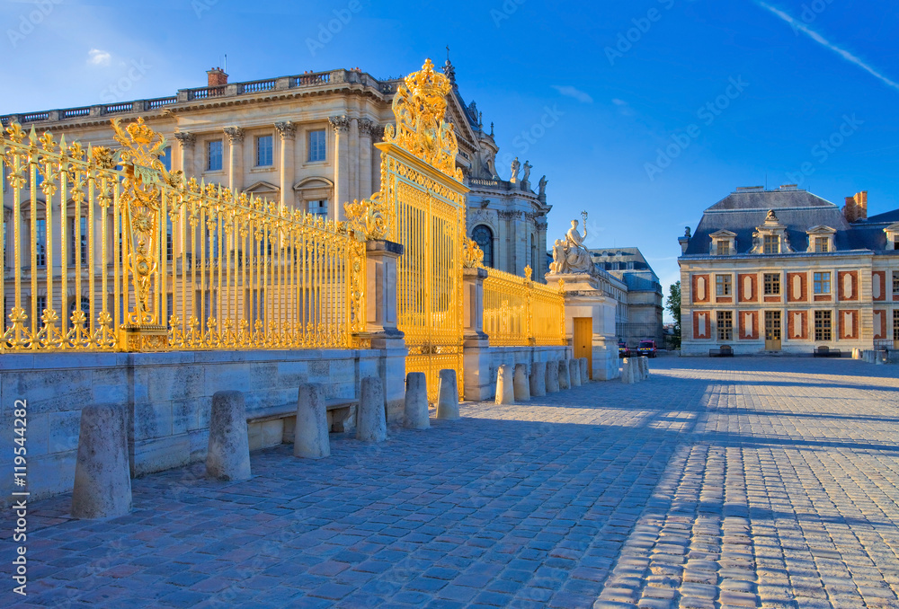 Château de Versailles, entrée, grille royale