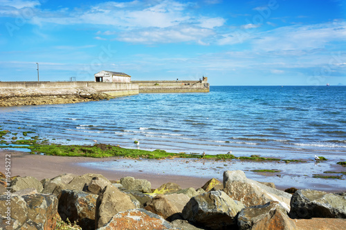 Old harbour in Kirkcaldy, Scotland photo