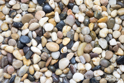 Abstract background of colorful pebbles.