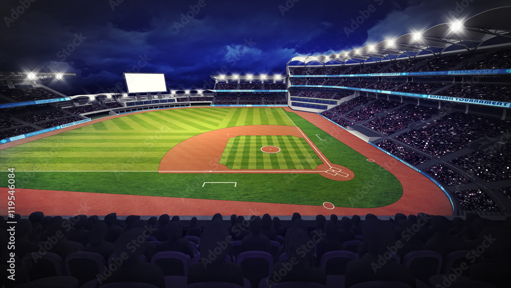 Baseball Stadium With Green Grass Playground Stock イラスト Adobe Stock Baseball Stadium With Green Grass Playground Stock イラスト Adobe Stock