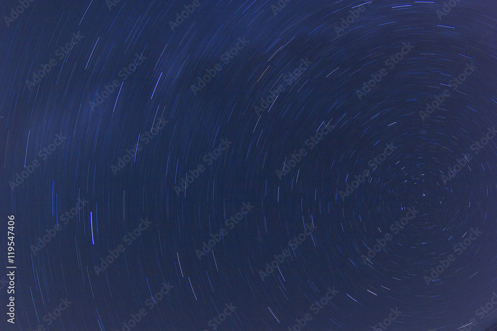 The starry sky and the mist over the land The starry sky and the mist over the land