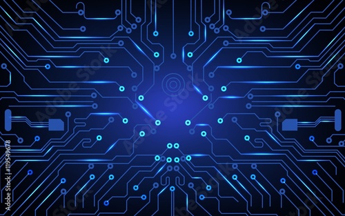 Abstract circuit board background