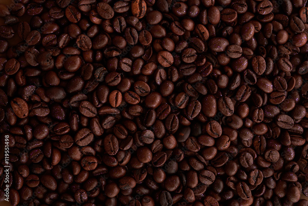 coffee grains background in full screen coffee grains background in full screen