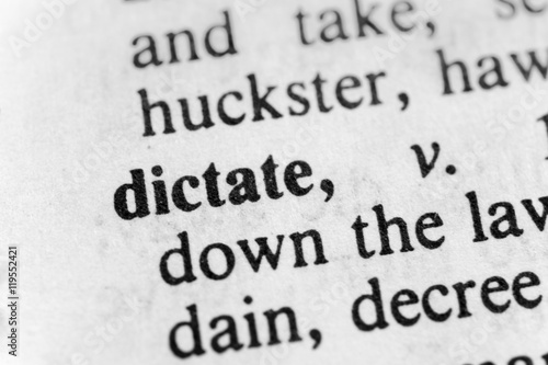 Dictate