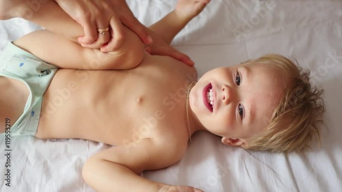 child do exercises for the muscles of legs