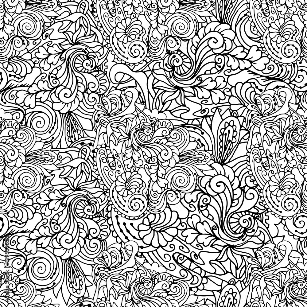 Coloring book page design with pattern. Mandala ethnic ornament. Coloring book page design with pattern. Mandala ethnic ornament.