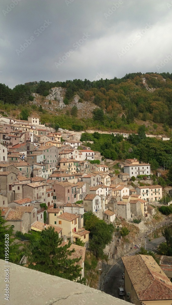 Obraz premium widok Cervara di Roma