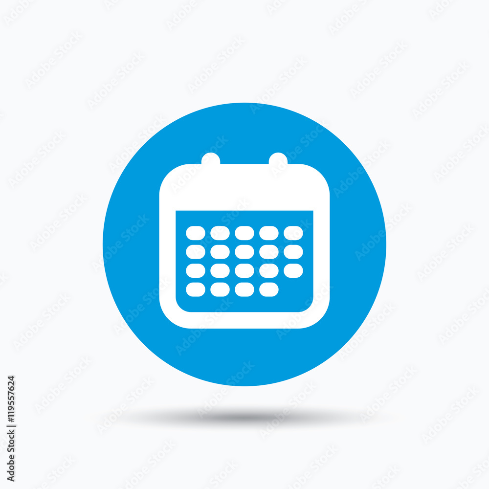 Calendar icon. Events reminder sign. Calendar icon. Events reminder sign.