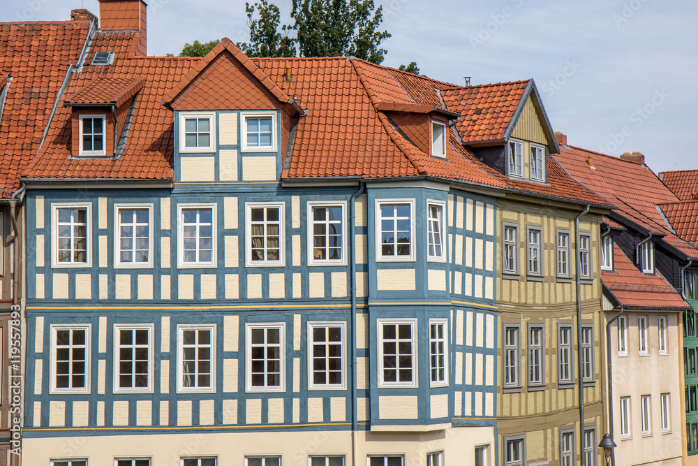 Fototapeta premium Häuserfront Fachwerk Architektur