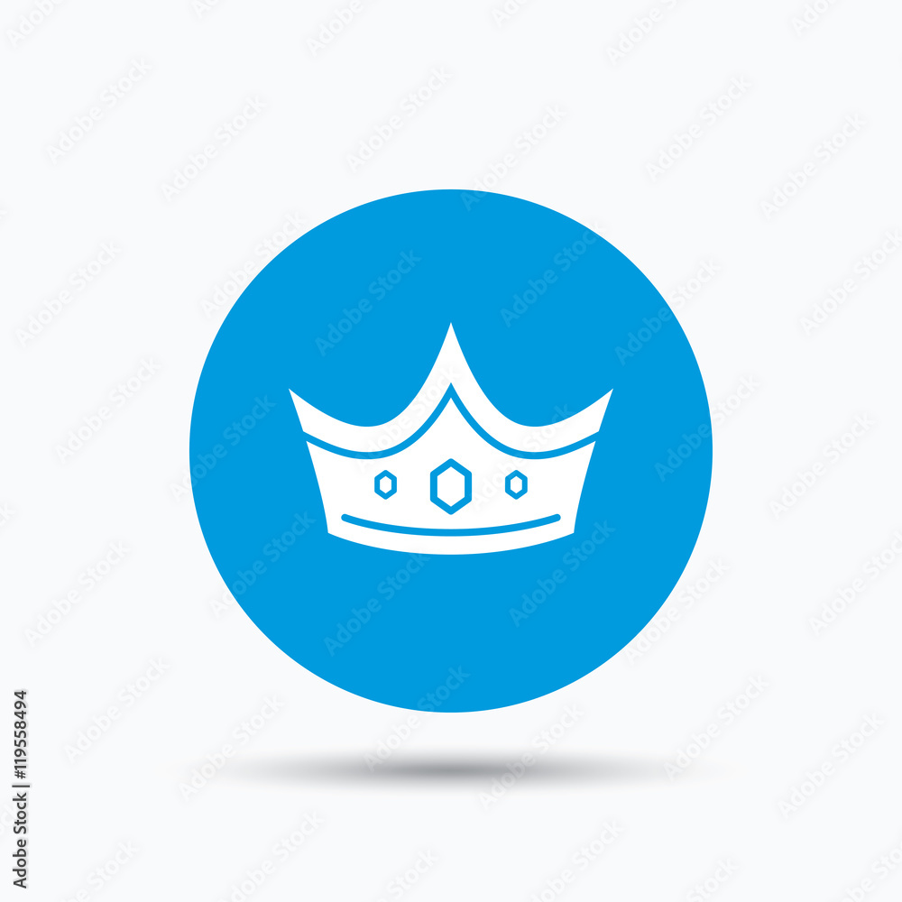 Crown icon. Royal throne leader sign. Crown icon. Royal throne leader sign.