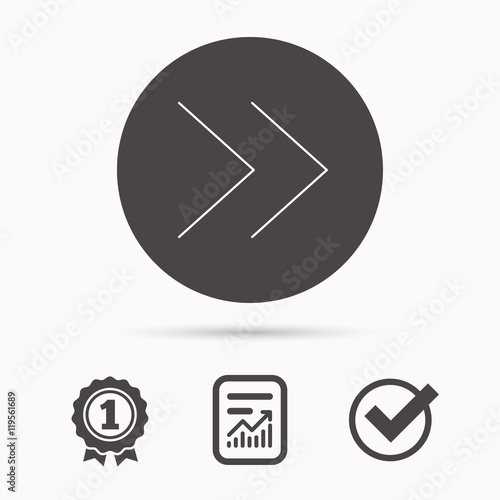 Free Download Next arrow icon. Forward sign. - GFXLoad