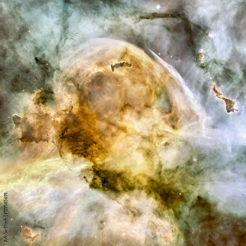 Stars nebula in space.