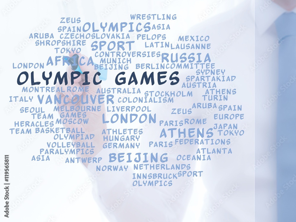 Olympic Games - obrazy, fototapety, plakaty 