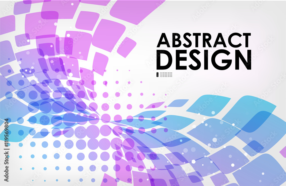 Abstract background, purple and blue on white Abstract background, purple and blue on white