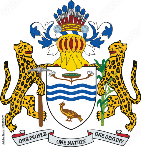 Guyana Coat of arm 