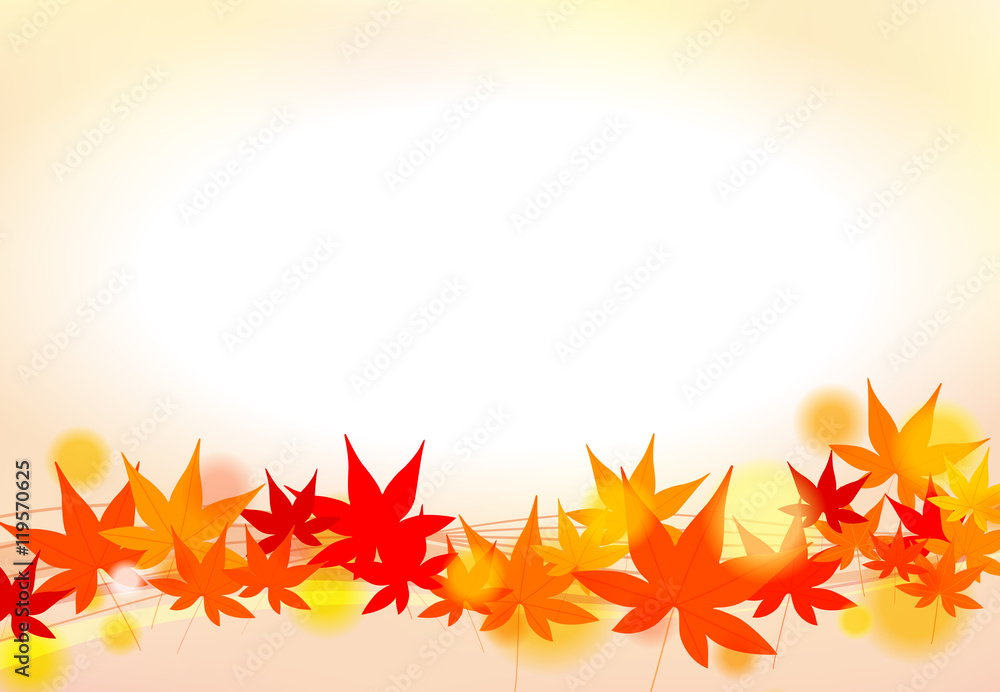 autumn maple wave background autumn maple wave background