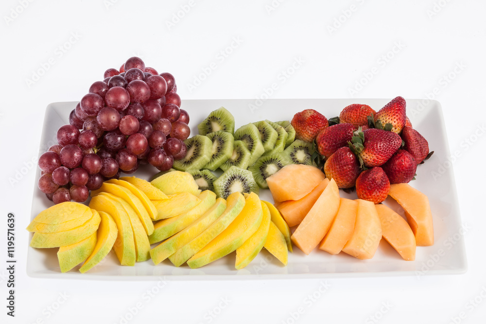 mixed fruit chopped mixed fruit chopped