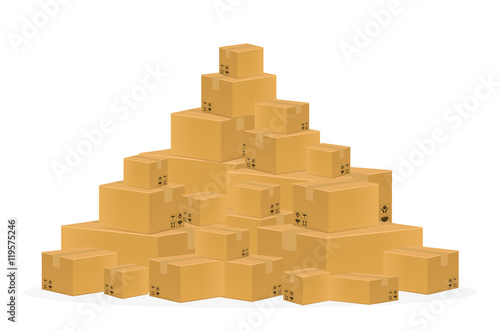 cardboard box set