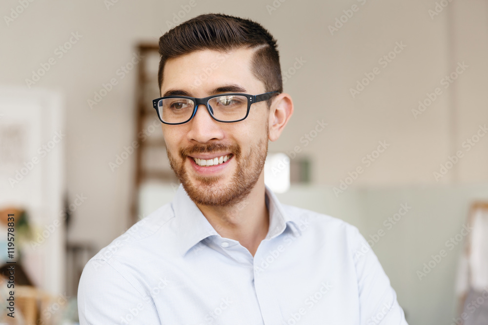 Young man in offfice Young man in offfice