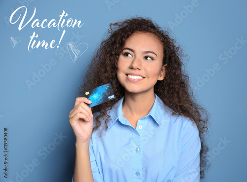 Vacation time concept. Attr...
