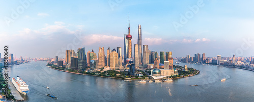 Spectacular views of the Bund,shanghai,china. © kalafoto