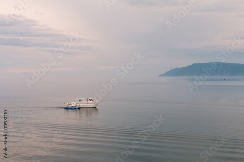 coast of Lake Baikal. 