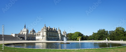 jardin du château de Chantilly