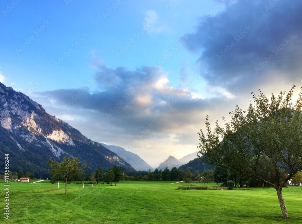 Fototapeta premium Bayrisches Voralpengebiet