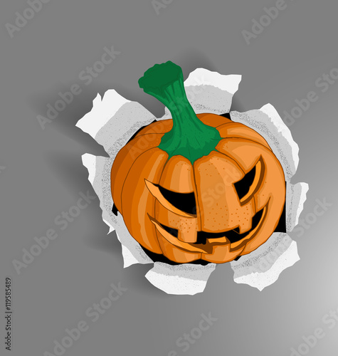 Vector Halloween Pumpkin