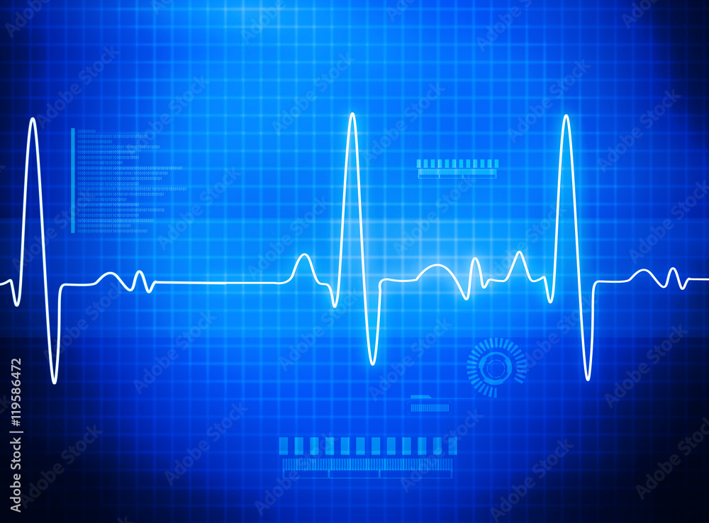 ECG Electrocardiography, medical and healthcare background. ECG Electrocardiography, medical and healthcare background.