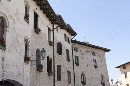 Fototapeta Naklejka Na Ścianę i Meble -  Palazzo nobiliare, Valvasone