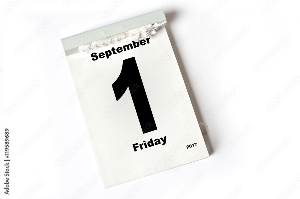 1. September 2017 1. September 2017