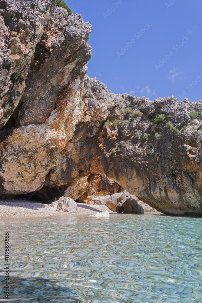 wonderful sea bay in Kefalonia, Ionian islands, Greece

