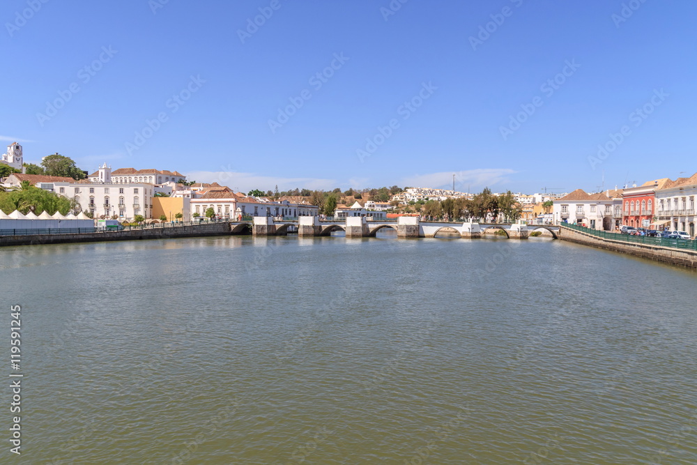 Vista Panorâmica de Tavira no Algarve