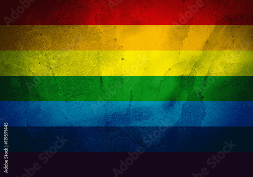 LGBT flag illustration
