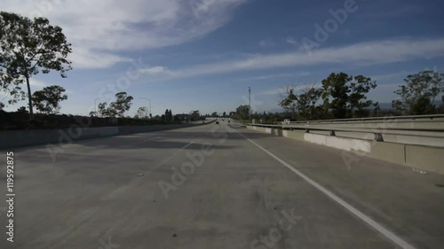 Driving Plates Multi Angle Freeway 13 CAM1 Front Los Angeles 60fps photo