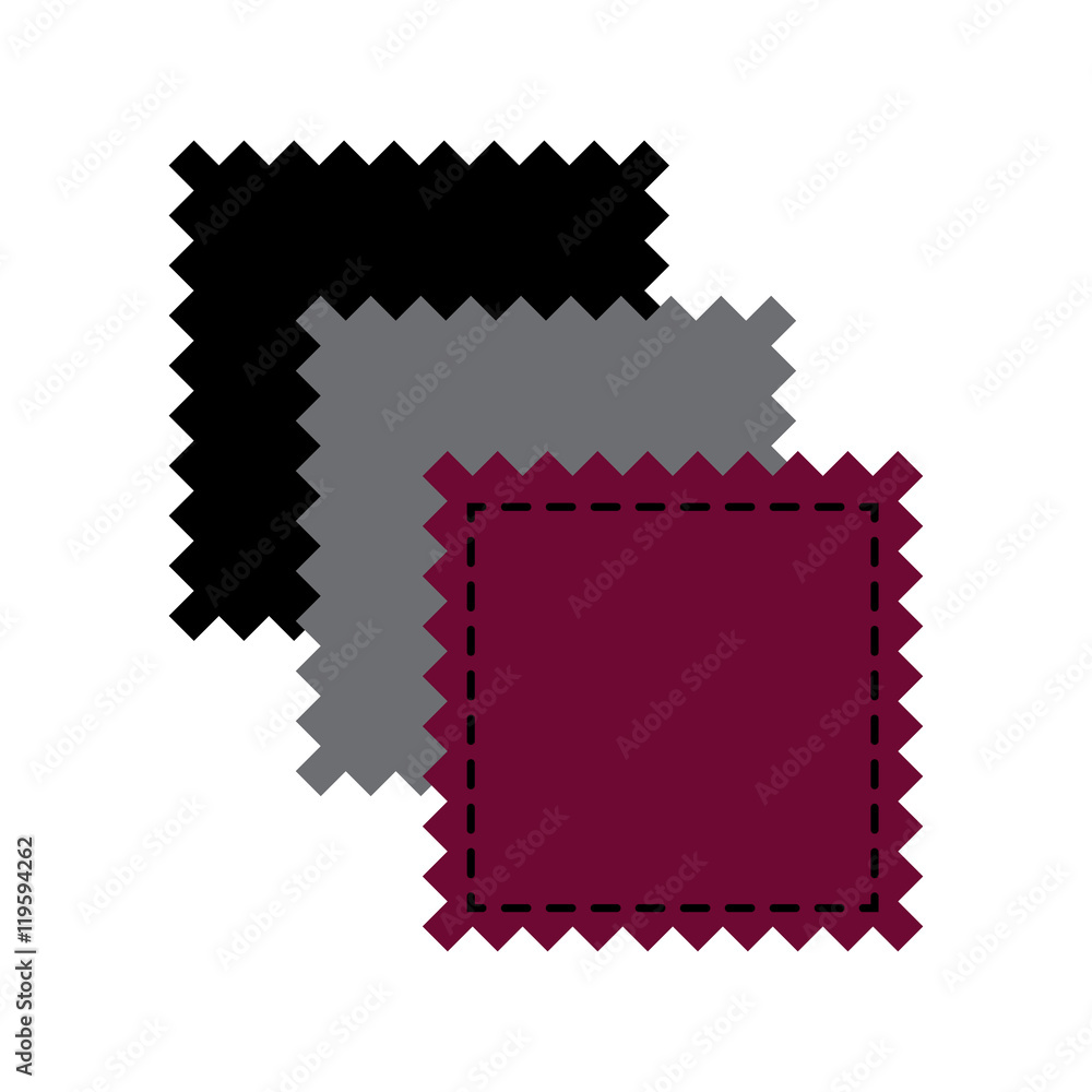 Set of three tissue - computer icon Set of three tissue - computer icon
