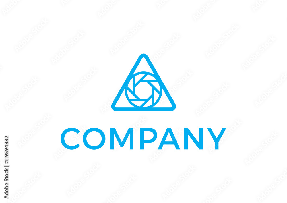 lens focus camera icon