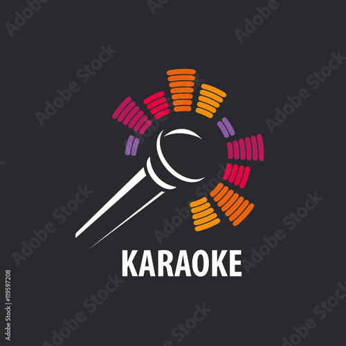 vector logo karaoke