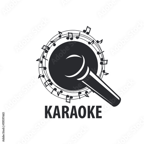 vector logo karaoke