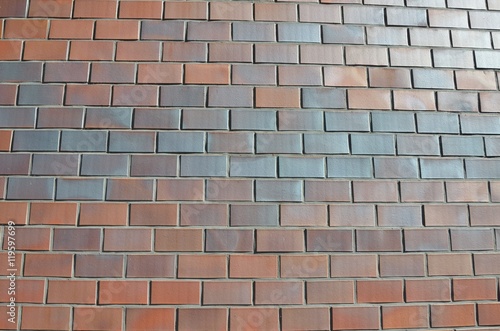 uneven brick wall