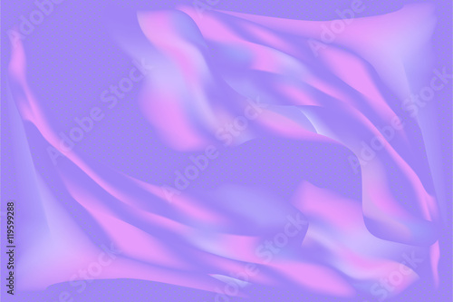 Abstract neon waves. Vector illustration.