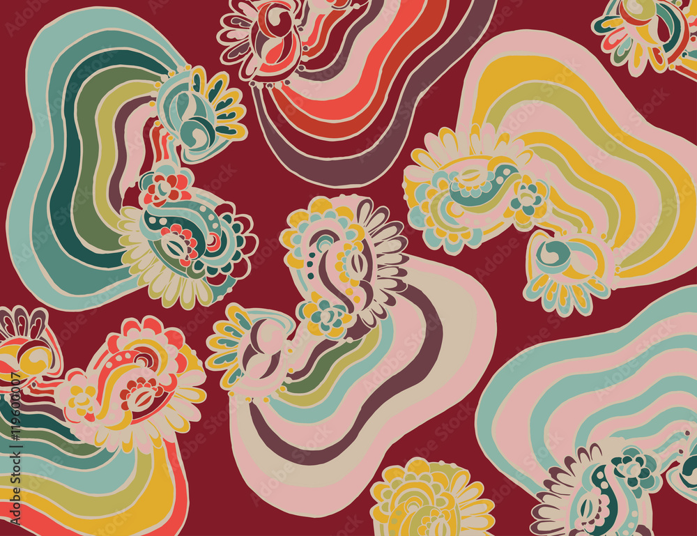 Abstract colorful lines pattern design background Abstract colorful lines pattern design background