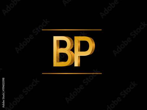 BP Initial Logo for your startup venture