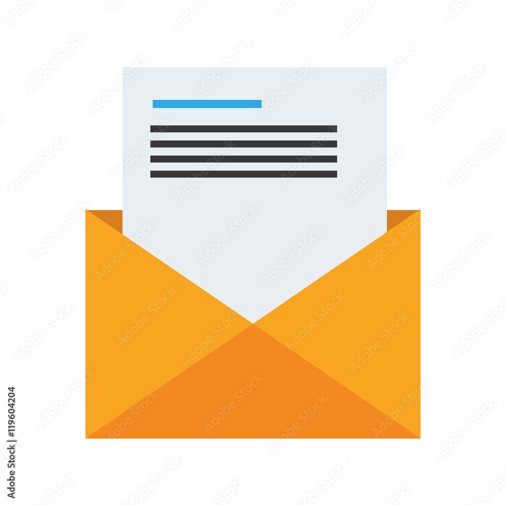 email message icon design, vector illustration EPS10 email message icon design, vector illustration EPS10
